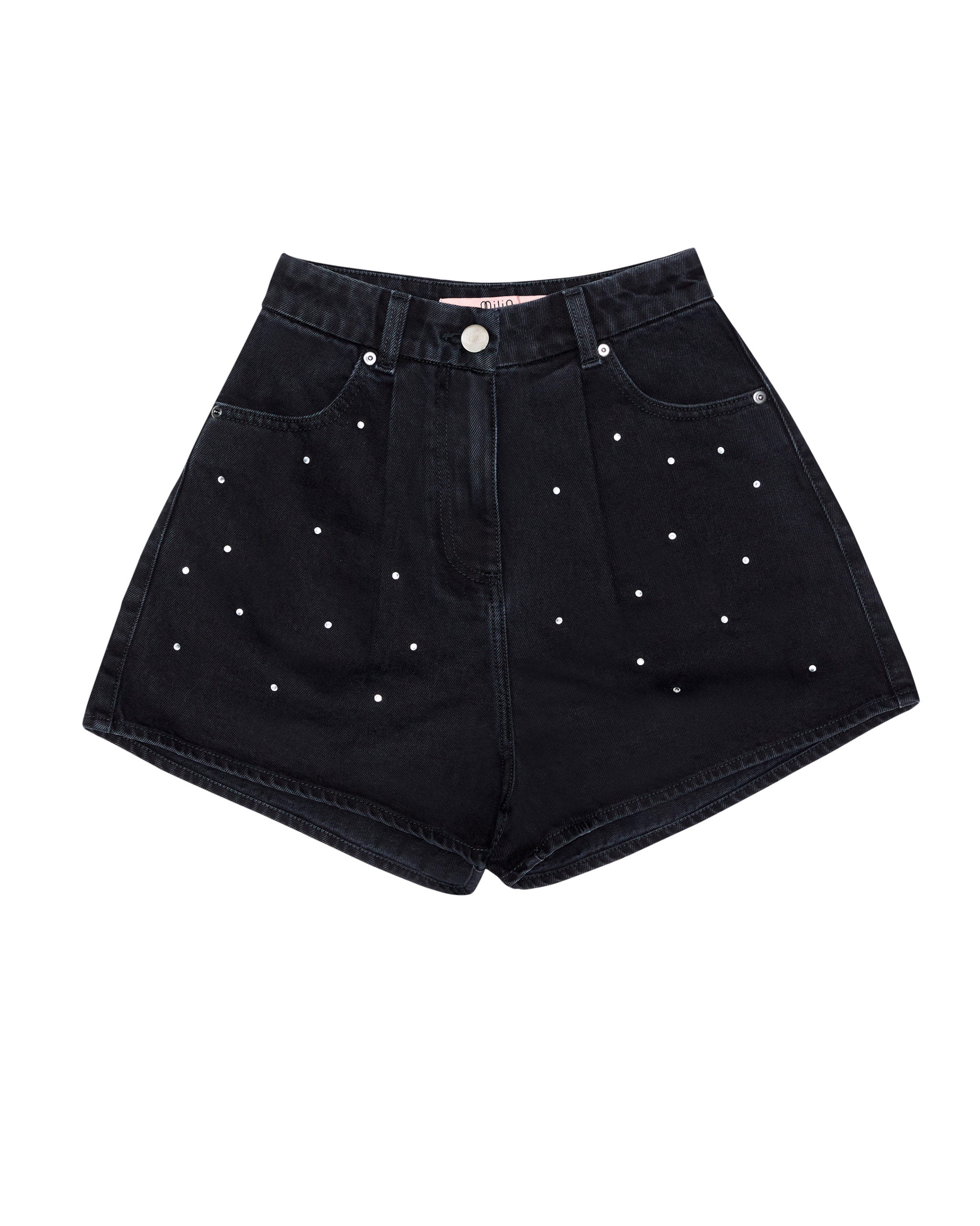 【COLOR iN ID】Hair Pumpkin Puff Shorts Custom Size Light Blue and White Puffy Shorts / Pumpkin
